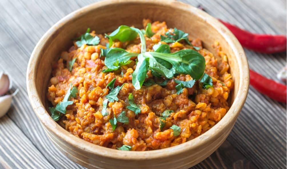 tomato lentil curry
